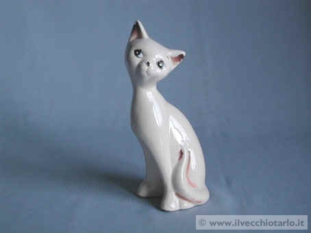 gatto ceramica